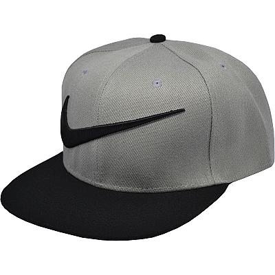 Купить Кепки з логотипами Nike Big logo grey/black інтернет-магазин