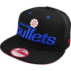 Купити NBA Washington Bullets black /red / blue logo  інтернет-магазин