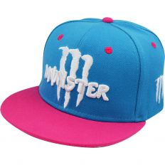 Купити Monster Energy blue / pink / white logo інтернет-магазин