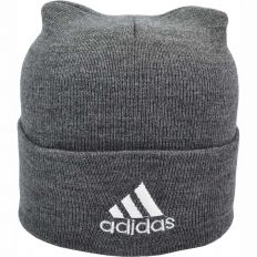 Купити Hats Adidas с отворотом серая с белым логотипом інтернет-магазин