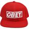 Купити Кепки з логотипами Obey red / green інтернет-магазин