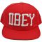 Купити Кепки з логотипами Obey red / white big logo / green інтернет-магазин