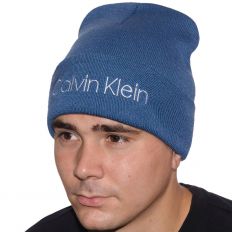 Купити Hats Шапка Calvin Klein синя інтернет-магазин