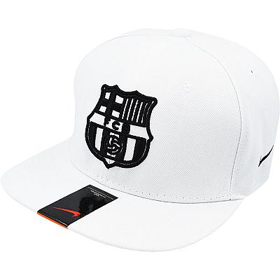 Купить Кепки с логотипами Nike FCB white / black logo интернет магазин
