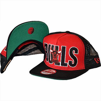 Купить Кепки спорт Chicago Bulls Snapback Windy City red / black / green інтернет-магазин