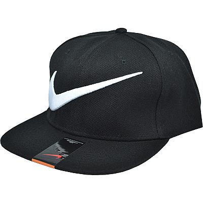 Купить Кепки з логотипами Nike black Big logo white  інтернет-магазин