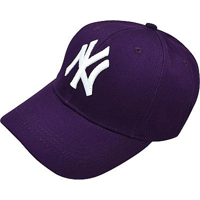 Купить Бейсболки New York mlb purple /white logo интернет магазин