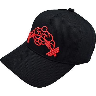 Купить Бейсболки Other без застежки Gym black / red logo интернет магазин