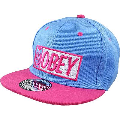 Купить Дитячі кепки Obey детская кепка blue / pink інтернет-магазин