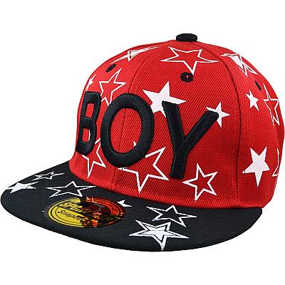 Купить Дитячі кепки Boy детская кепка stars red / back інтернет-магазин