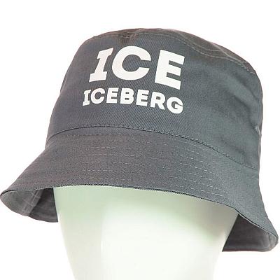 Купить Панамы Iceberg grey / white logo интернет магазин