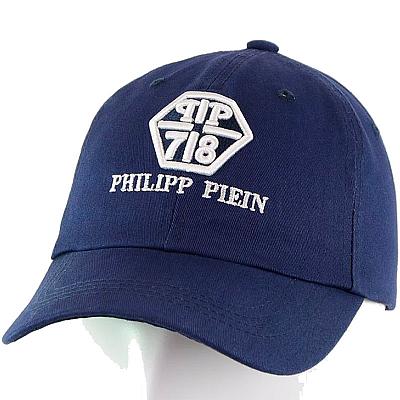 Купить Бейсболки Philipp Plein PP / 78 dark-blue volumetric logo інтернет-магазин