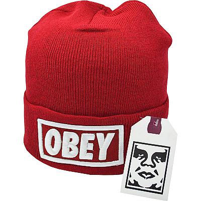 Купить Шапки Hats Obey big logo red інтернет-магазин