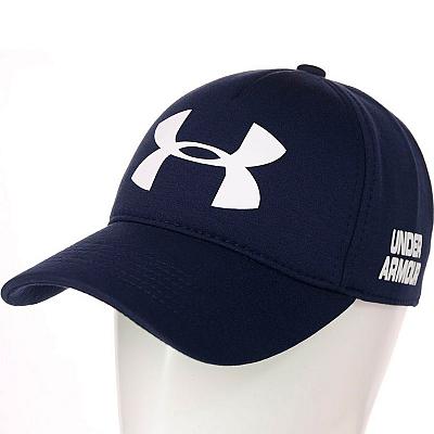 Купить Бейсболки Under Armour dark-blue / white big logo интернет магазин