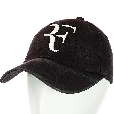 Купить Бейсболки Other Roger Federer’s black / white logo интернет магазин