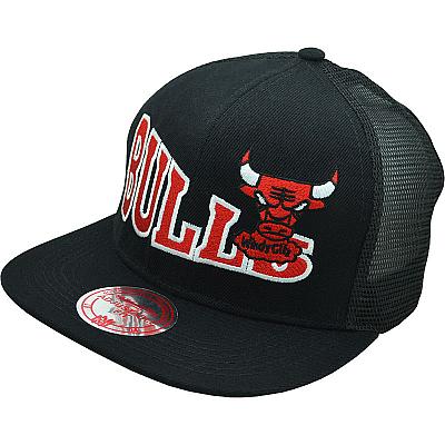 Купить Кепки спорт Chicago Bulls тракер Bulls Mitchell & Ness black інтернет-магазин