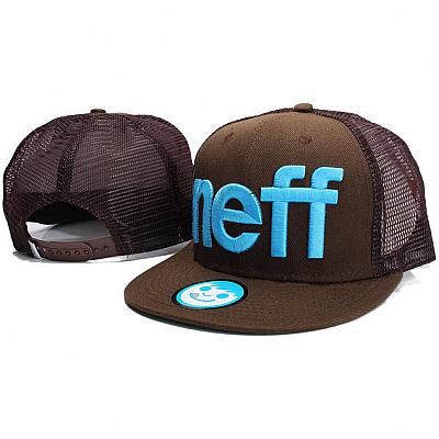 Купить Однотонні кепки Neff art.5 brown/green інтернет-магазин