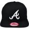 Купити Кепки спорт Atlanta Braves black / white logo інтернет-магазин