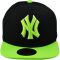 Купити Дитячі кепки New York детская black / green інтернет-магазин