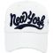 Купить Бейсболки New York white / dark-blue logo интернет магазин