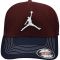 Купить Бейсболки Jordan без застежки vinous / dark-blue / white logo интернет магазин
