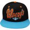 Купити Хардкорні кепки Cayler & Sons Weezy`s black / blue / orange logo інтернет-магазин