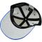 Купити Бейсболки Adidas light-grey / blue / black logo інтернет-магазин