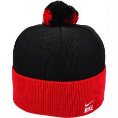 Купить Hats Nike с отворотом черная с красным интернет магазин