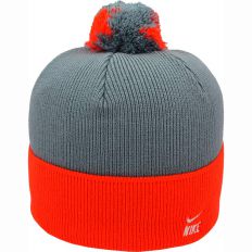 Купить Hats Nike с отворотом серая с оранжевым интернет магазин
