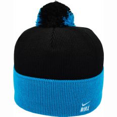 Купить Hats Nike с отворотом черная с голубым интернет магазин
