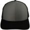 Купить Однотонные кепки Richardson Richardson original grey / black интернет магазин