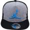 Купить Детские кепки Jordan детская light-grey / black / blue logo интернет магазин