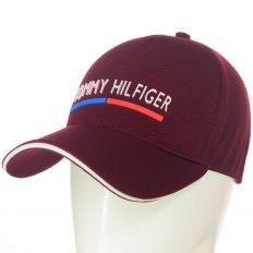 Купить Tommy Hilfiger  без застежки burgundy / логотип по центру интернет магазин