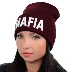Купить Hats Mafia burgundy интернет магазин