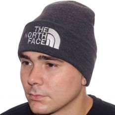 Купить Hats The North Face big logo dark-grey интернет магазин