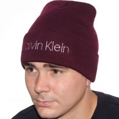 Купить Hats Calvin Klein burgundy интернет магазин