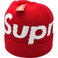 Купить Hats Supreme Big logo red  интернет магазин
