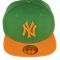 Купити Кепки спорт New York green / orange інтернет-магазин