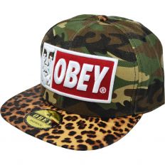 Купить Obey face /leopard / camo  интернет магазин